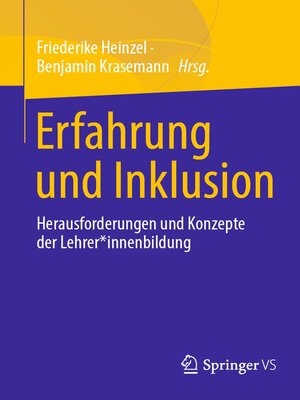 cover image of Erfahrung und Inklusion